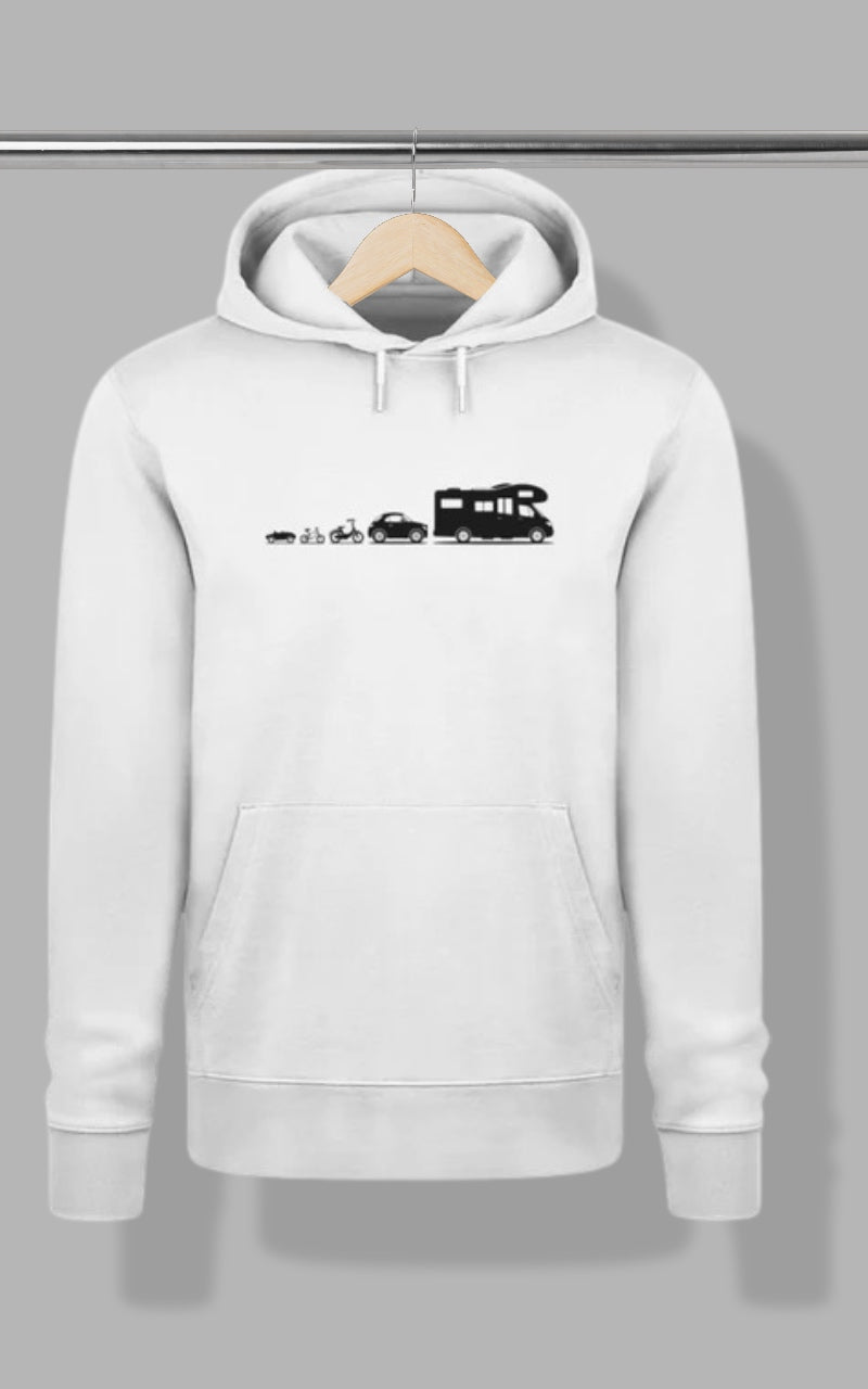 Herren Camping Hoodie - Evolution Wohnmobil