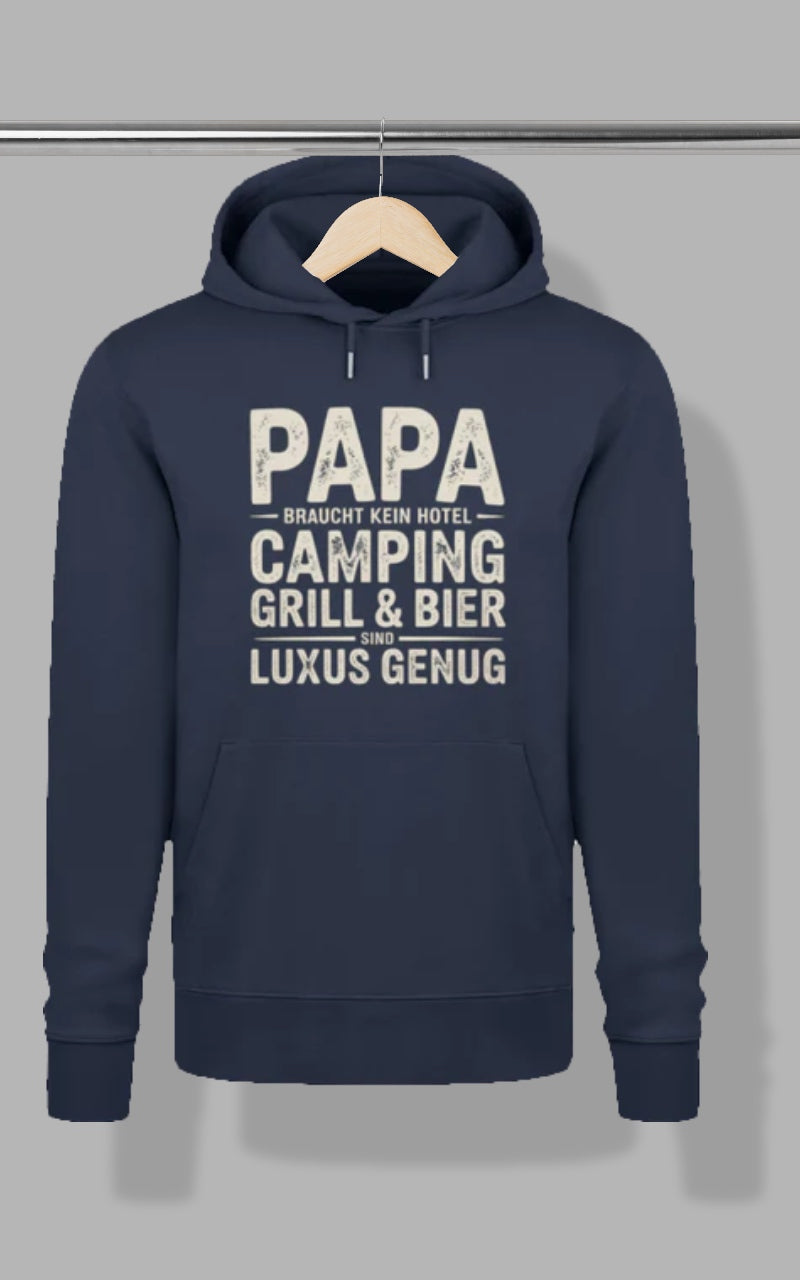 Herren Camping Hoodie - Väter sind Helden