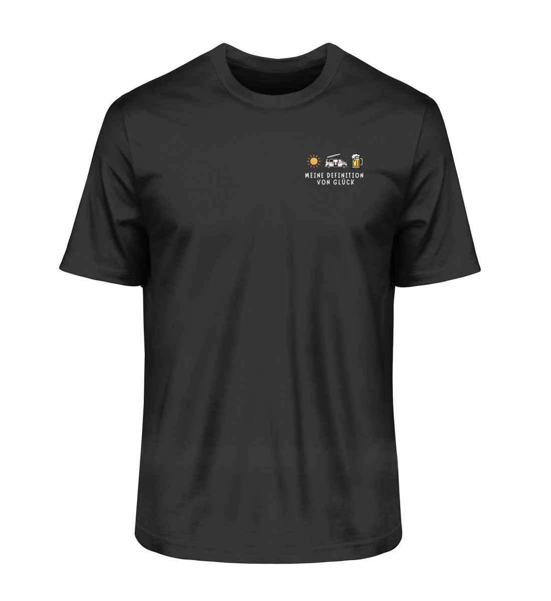 Definition von Glück - Herren Organic T-Shirt - Bulli
