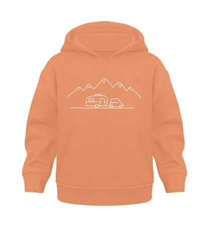 Keep it simple Baby Organic Hoodie in Volcano Stone