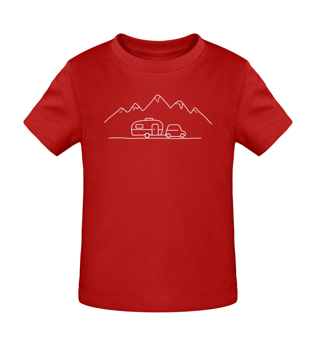 Keep it simple Baby Organic T-Shirt in Rot