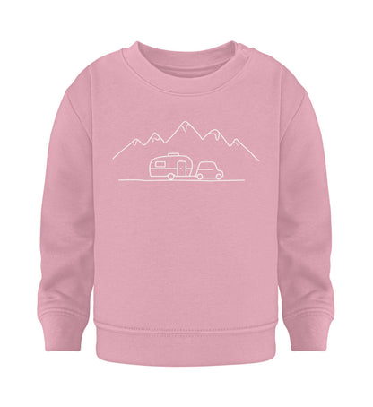 Keep it simple Baby Organic Sweatshirt in Cotton Pink