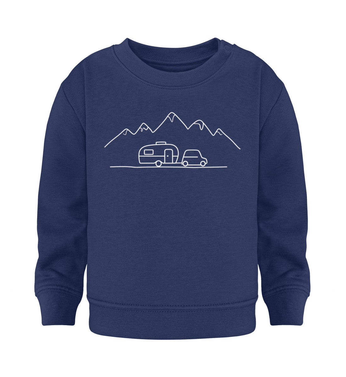 Keep it simple Baby Organic Sweatshirt in French Navy