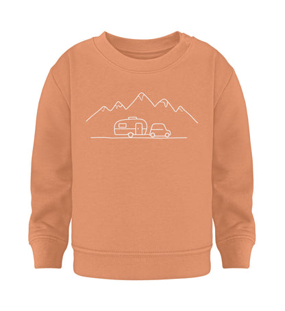 Keep it simple Baby Organic Sweatshirt in Volcano Stone