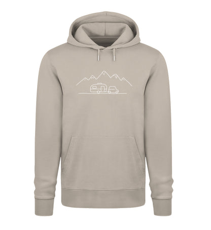 Keep it simple Herren Organic Hoodie in Desert Dust