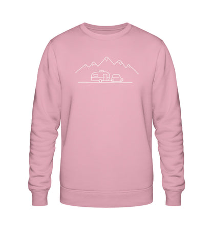 Keep it simple Herren Organic Sweatshirt in Cotton Pink