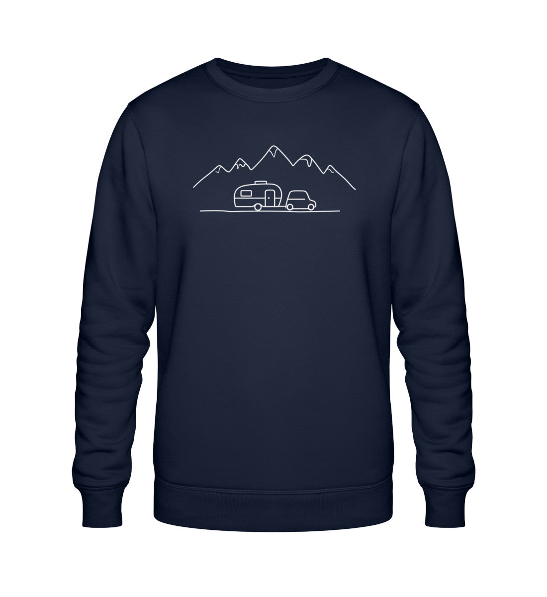 Keep it simple Herren Organic Sweatshirt in French Navy