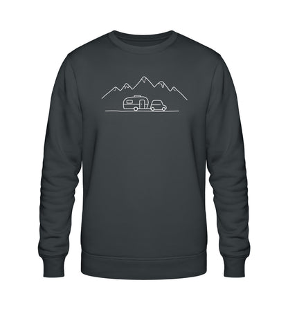 Keep it simple Herren Organic Sweatshirt in India Ink Grey