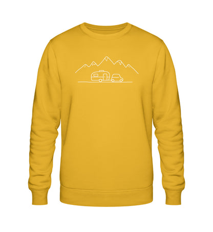 Keep it simple Herren Organic Sweatshirt in Spectra Yellow