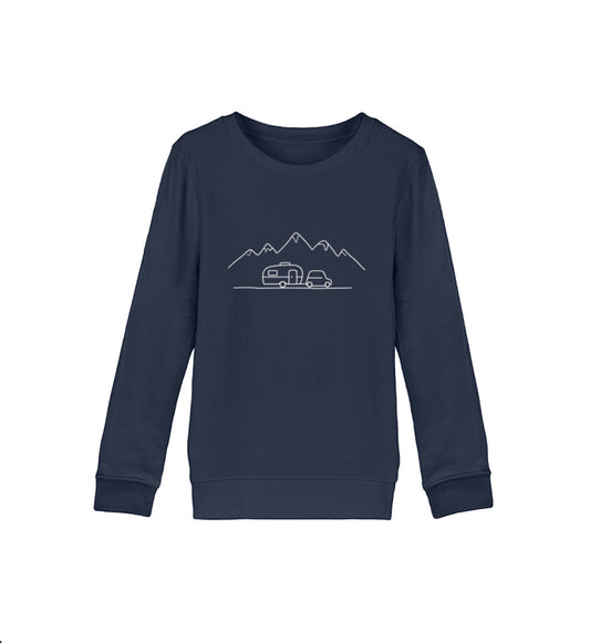 Keep it simple Kinder Organic Sweatshirt in French Navy