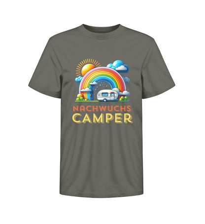 Nachwuchs Camper Kinder Organic T-Shirt in Khaki