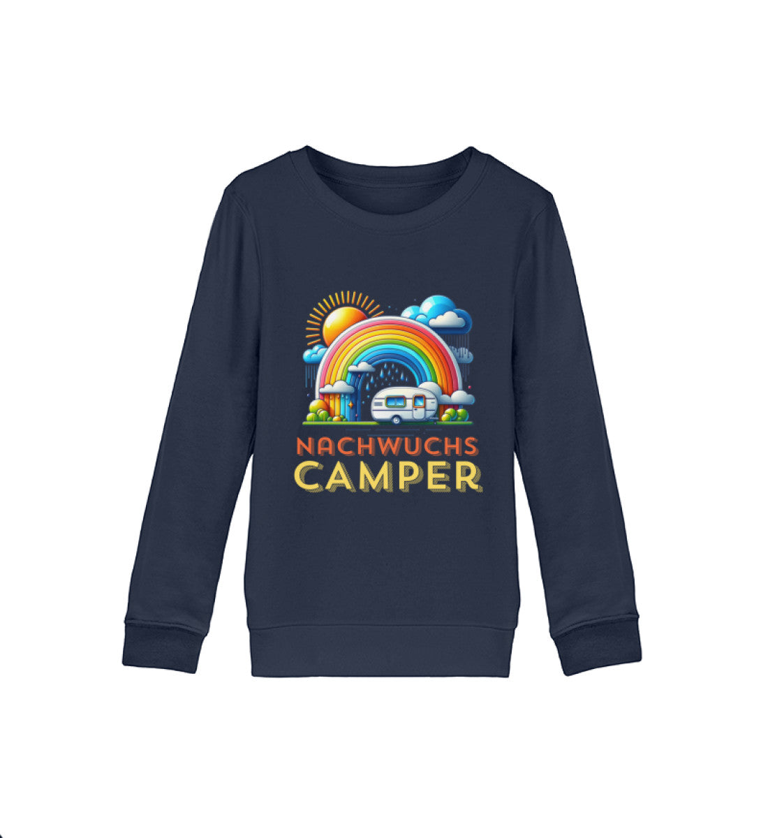 Nachwuchs Camper Kinder Organic Sweatshirt in French Navy