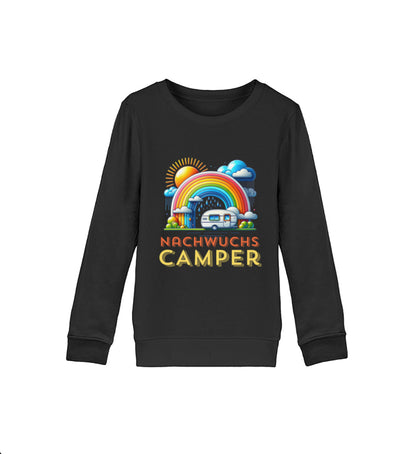 Nachwuchs Camper Kinder Organic Sweatshirt in Schwarz