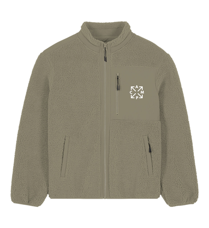 Camp Arrows - Unisex Sherpa Jacke - Stick