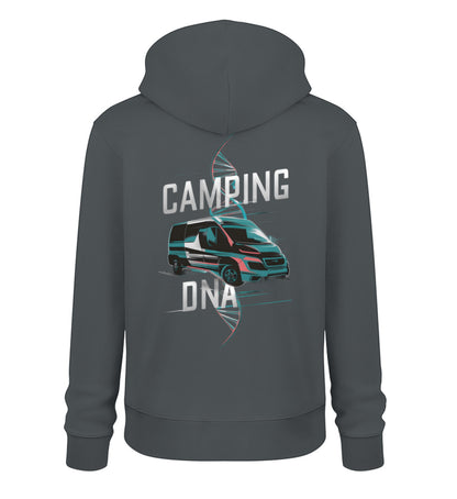 Vanlife Camping DNA Hoodie für Herren in India Ink Grey