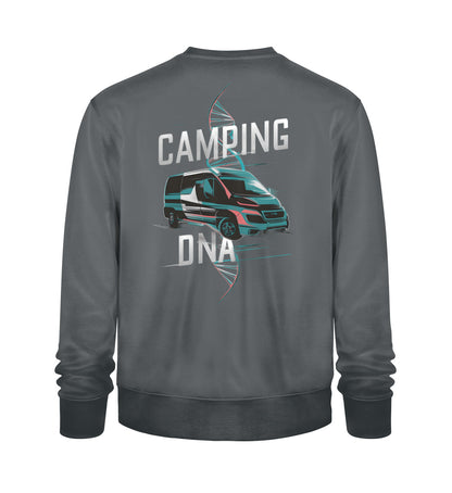 Vanlife Camping DNA Sweatshirt für Herren in India Ink Grey