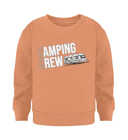 Wohnwagen Camping Crew Baby Sweatshirt in Volcano Stone