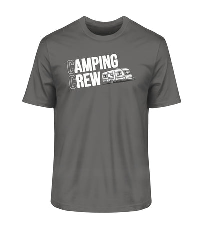 Wohnwagen Camping Crew Herren T-Shirt in Anthracite