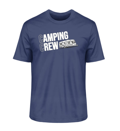 Wohnwagen Camping Crew Herren T-Shirt in French Navy