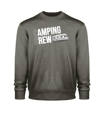 Wohnwagen Camping Crew Herren Sweatshirt in Khaki