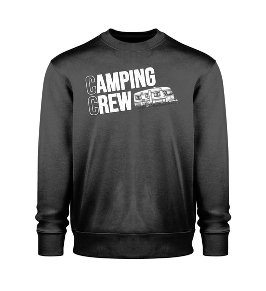 Wohnwagen Camping Crew Herren Sweatshirt in Schwarz