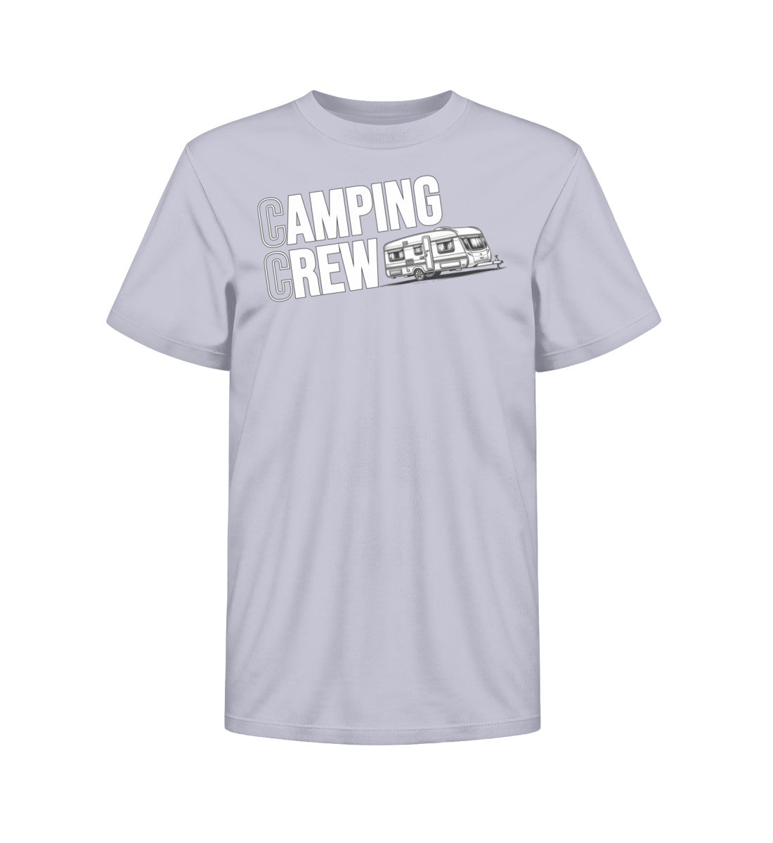 Wohnwagen Camping Crew Kinder T-shirt in Lavender