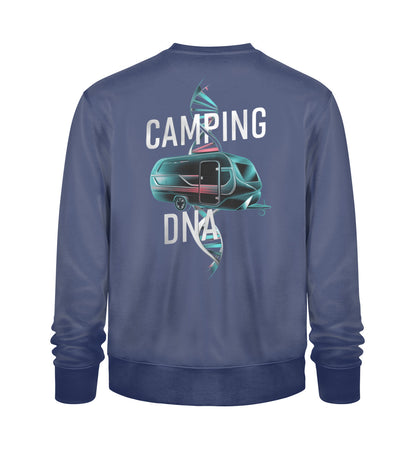 Wohnwagen Camping DNA Hoodie für Herren in French Navy