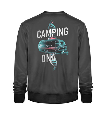 Wohnwagen Camping DNA Hoodie für Herren in Schwarz