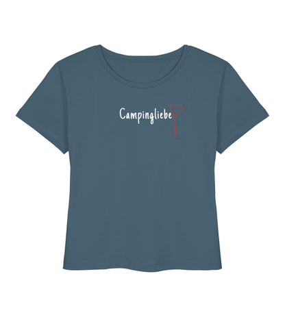 Campingliebe Ballon - Damen Organic T-Shirt | LazyDonkeyDesign