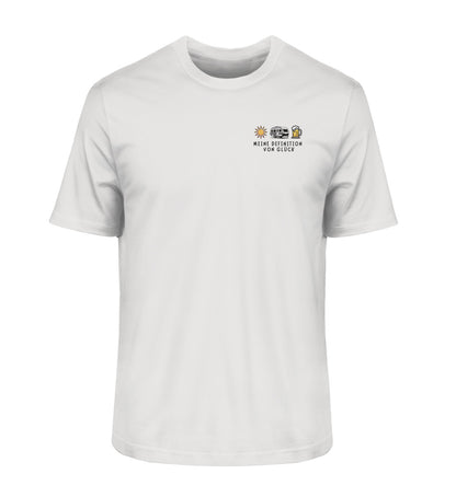 Definition von Glück - Herren Organic T-Shirt - Wohnwagen