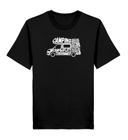 Camping Typografie - Herren Organic T-Shirt
