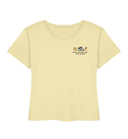 Definition von Glück - Damen Organic T-Shirt - Bulli