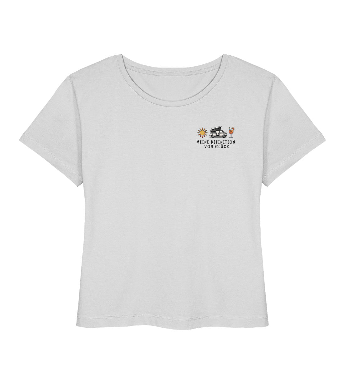 Definition von Glück - Damen Organic T-Shirt - Bulli